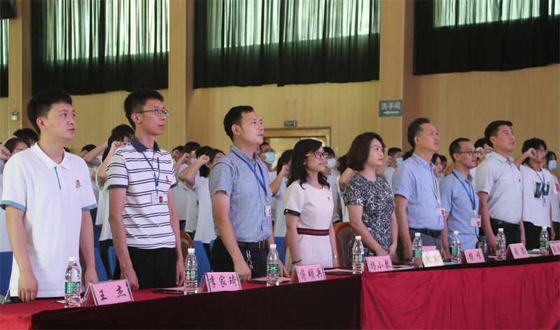 我院举行2022年新团员入团仪式