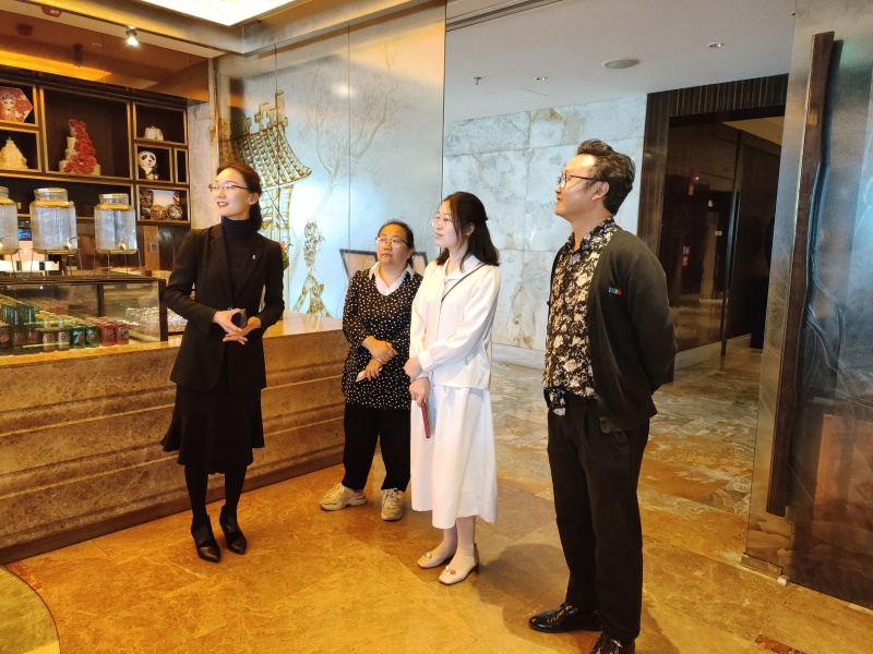 深化校企合作共育英才,我院经济管理系教师走访实习酒店