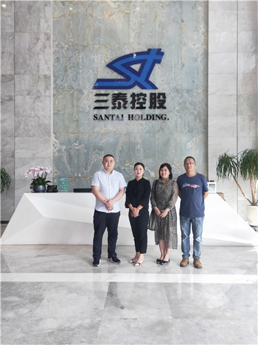 拓宽校企合作 我院对三泰控股集团股份有限公司考察