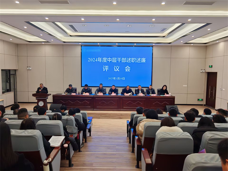 述职述廉交答卷  踔厉奋发谱新篇