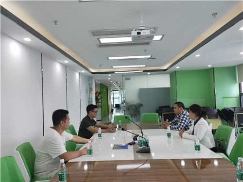 保障学生实习就业条件 经济管理系走访校企合作单位